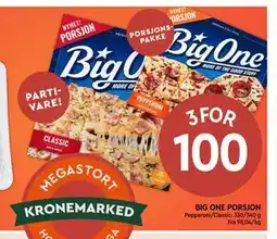Coop Mega BIG ONE PORSJON tilbud