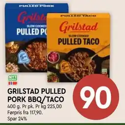 Coop Mega GRILSTAD PULLED PORK BBQ/TACO tilbud