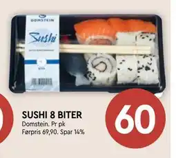 Coop Mega SUSHI 8 BITER tilbud