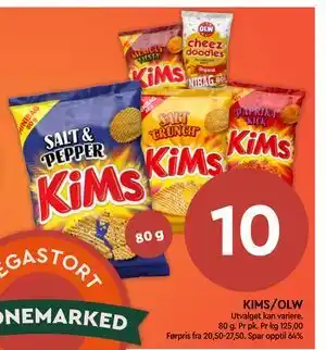 Coop Mega KIMS/OLW tilbud