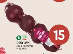 Coop Mega RØD LØK tilbud
