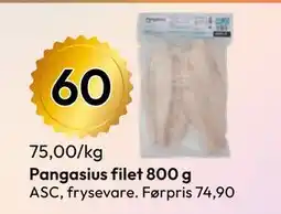 Gigaboks Pangasius filet 800 g tilbud
