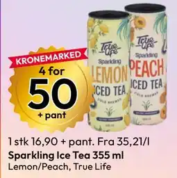 Gigaboks Sparkling Ice Tea 355 ml tilbud