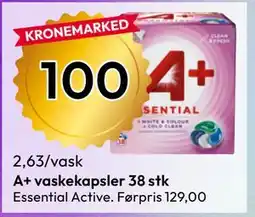 Gigaboks A+ vaskekapsler 38 stk tilbud