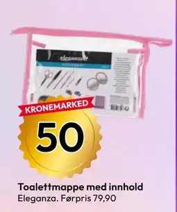 Gigaboks Toalettmappe med innhold tilbud