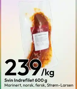 Gigaboks Svin Indrefilet 600 g tilbud