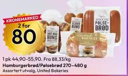 Gigaboks Hamburgerbrød/Pølsebrød 270–480 g tilbud