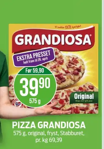 Kiwi Pizza Grandiosa tilbud