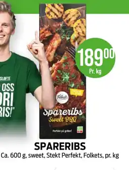 Kiwi Folkets Spareribs tilbud