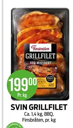Kiwi Finsbråten Svin grillfilet tilbud
