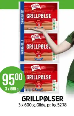 Kiwi Gilde Grillpølser tilbud