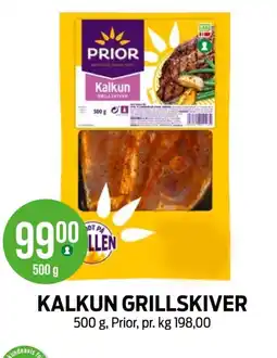 Kiwi PRIOR Kalkun grillskiver tilbud
