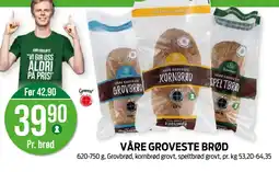 Kiwi Våre groveste brød tilbud