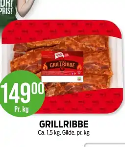 Kiwi Gilde Grillribbe tilbud