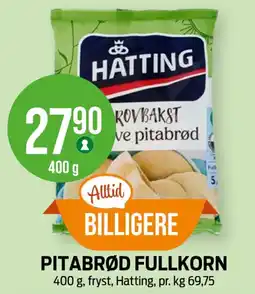 Kiwi Hatting Pitabrød fullkorn tilbud