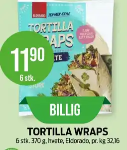 Kiwi ELDORADO Tortilla wraps tilbud