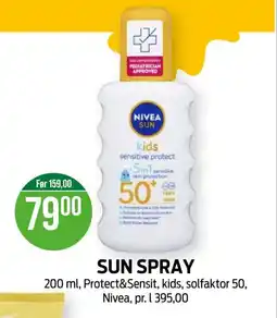 Kiwi NIVEA Sun spray tilbud