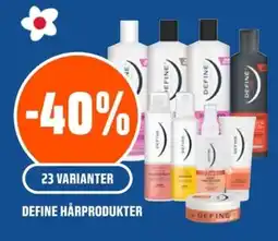 Coop Obs Define hårprodukter tilbud