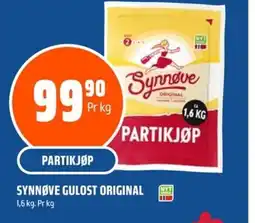 Coop Obs Synnøve gulost original tilbud
