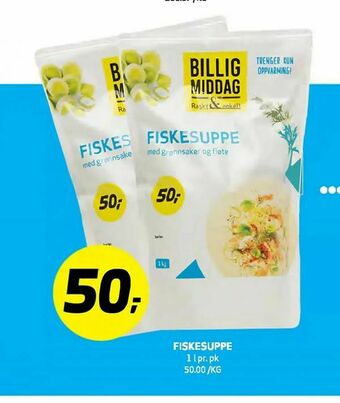 Bunnpris Fiskesuppe tilbud