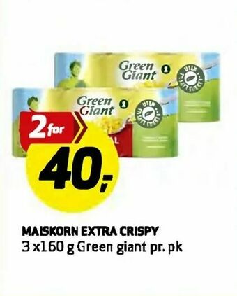 Bunnpris Maiskorn extra crispy tilbud