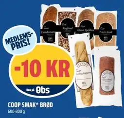Coop Obs Coop smak brød tilbud