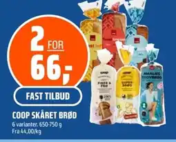 Coop Obs Coop skåret brød tilbud