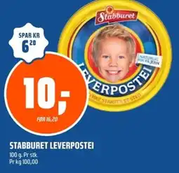 Coop Obs Stabburet leverpostei tilbud