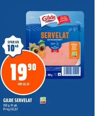Coop Obs Gilde servelat tilbud