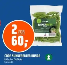 Coop Obs Coop sukkererter runde tilbud