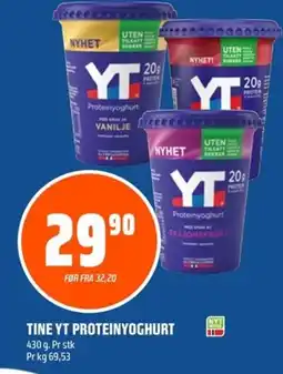 Coop Obs Tine YT proteinyoghurt tilbud