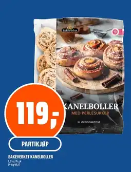Coop Obs Bakeverket kanelboller tilbud