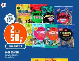 Coop Obs Coop godteri tilbud