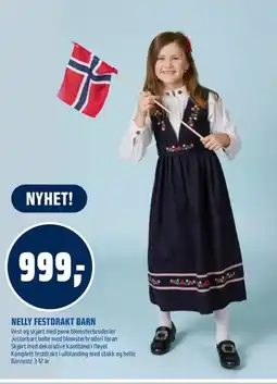 Coop Obs Nelly Festdrakt barn tilbud