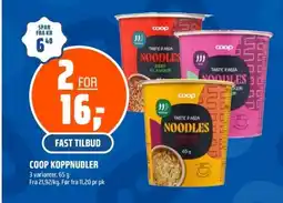 Coop Obs Coop koppnudler tilbud