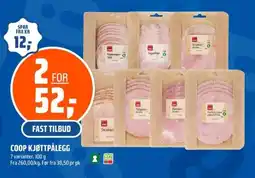 Coop Obs Coop kjøttpålegg tilbud