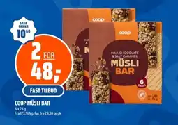 Coop Obs Coop müsli bar tilbud