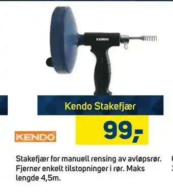 Megaflis Kendo Stakefjær tilbud