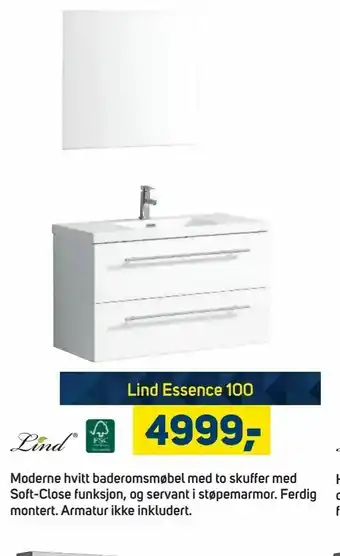 Megaflis Lind Essence 100 tilbud