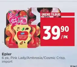 Meny Epler tilbud