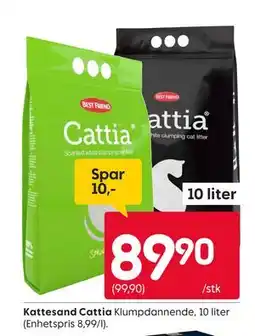 Rusta Kattesand Cattia tilbud