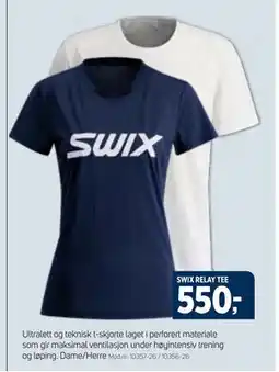 Sport 1 SWIX RELAY TEE tilbud