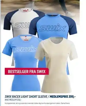 SWIX RACEX LIGHT SHORT SLEEVE