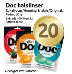 Joker Doc halslinser tilbud