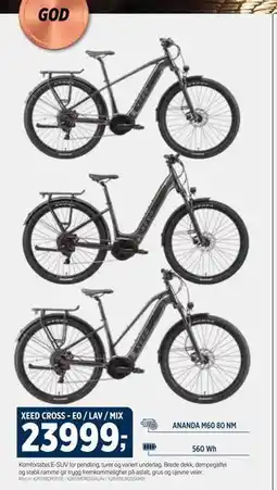 Sport 1 XEED CROSS - E0 / LAV / MIX tilbud