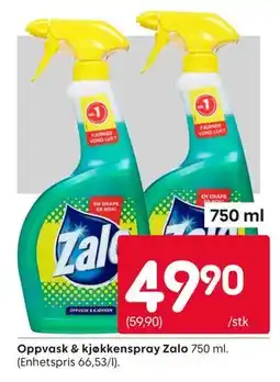 Rusta Oppvask & kjøkkenspray Zalo tilbud