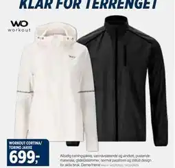 Sport 1 WORKOUT CORTINA/ TORINO JAKKE tilbud