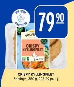 Rema 1000 CRISPY KYLLINGFILET tilbud