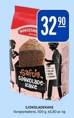 Rema 1000 SJOKOLADEKAKE tilbud