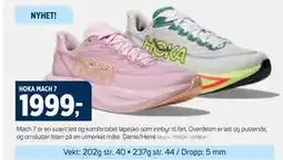 Sport 1 HOKA MACH 7 tilbud